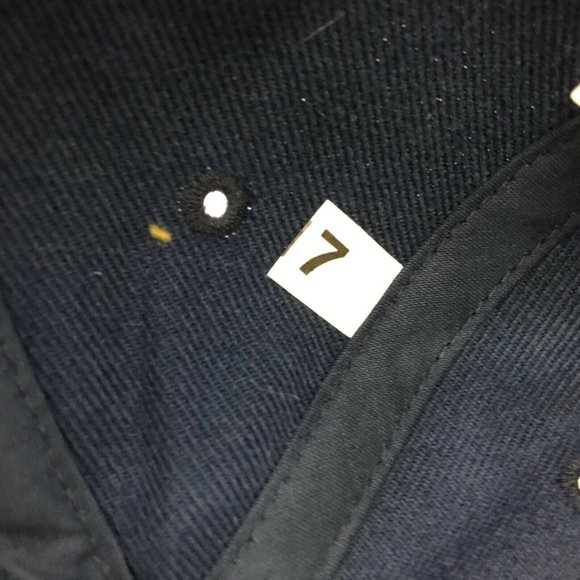 Vintage LA Rams Annco Fitted Deadstock Hat Wool Football Size 7 NFL Game Day Cap - Picture 11 of 11